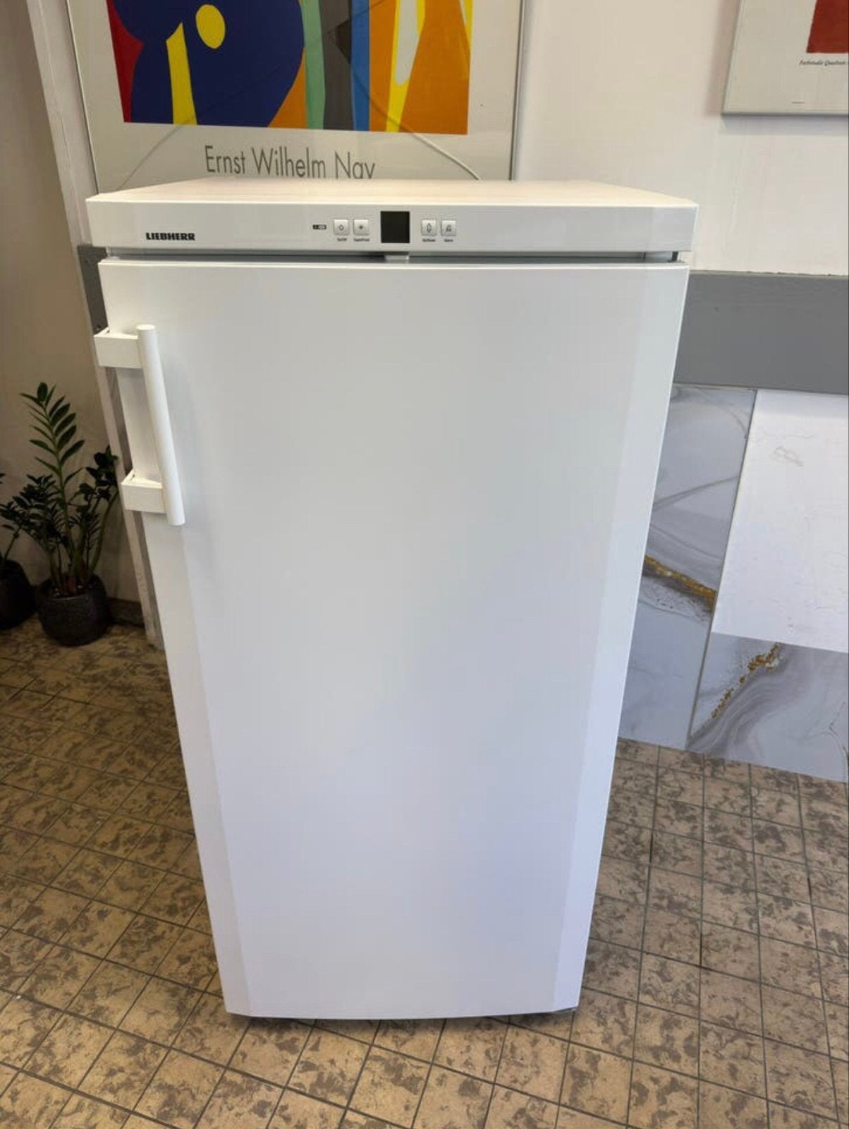 Te koop Liebherr Vrieskast A+ No Frost 126X60 cm in TopStaat, Witgoed en Apparatuur, Vrieskast, Gebruikt, Minder dan 85 cm, Minder dan 60 cm