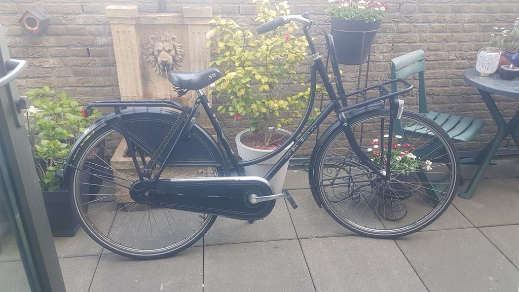 Fijne Batavus Old Dutch Omafiets 85€ rijd goed transportrek, Fietsen en Brommers, Fietsen | Dames | Omafietsen, Ophalen, Terugtraprem