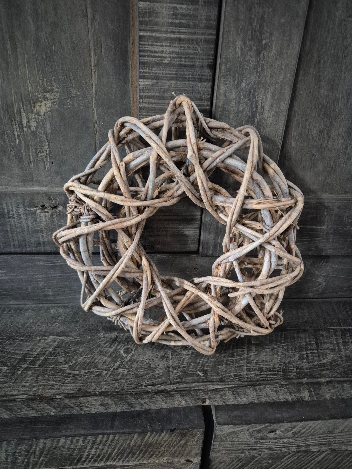 Rustiek kransje Natuurlijke decoratie, Huis en Inrichting, Ophalen of Verzenden, Zo goed als nieuw, Krans, Natuurlijk materiaal