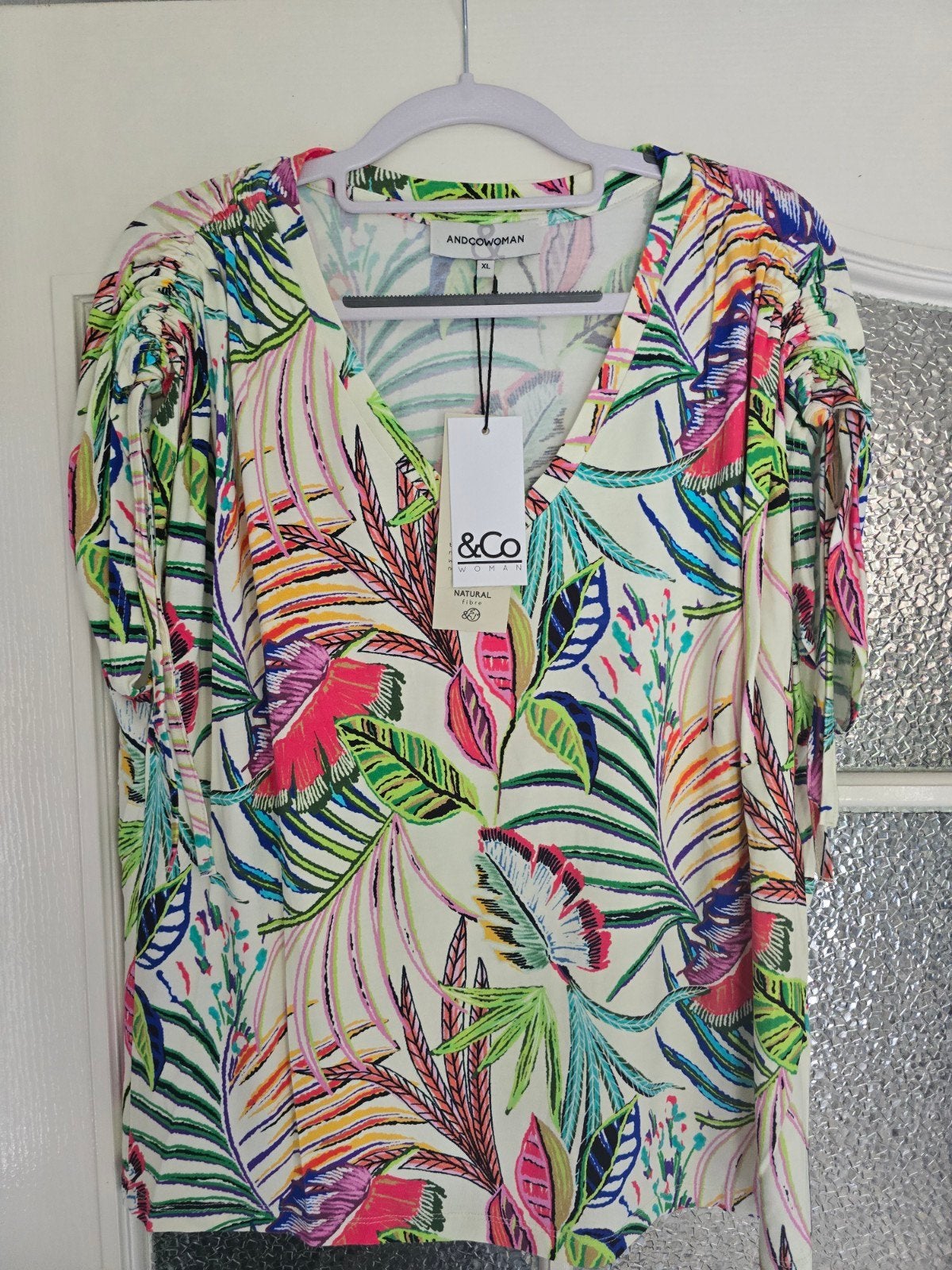 nieuw shirt &co woman andcowoman and cowoman xl, Ophalen of Verzenden, Nieuw, Maat 46/48 (XL) of groter