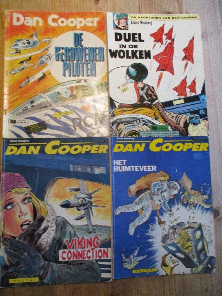 Dan Cooper (17x), Boeken, Meerdere stripboeken, Ophalen of Verzenden, Gelezen