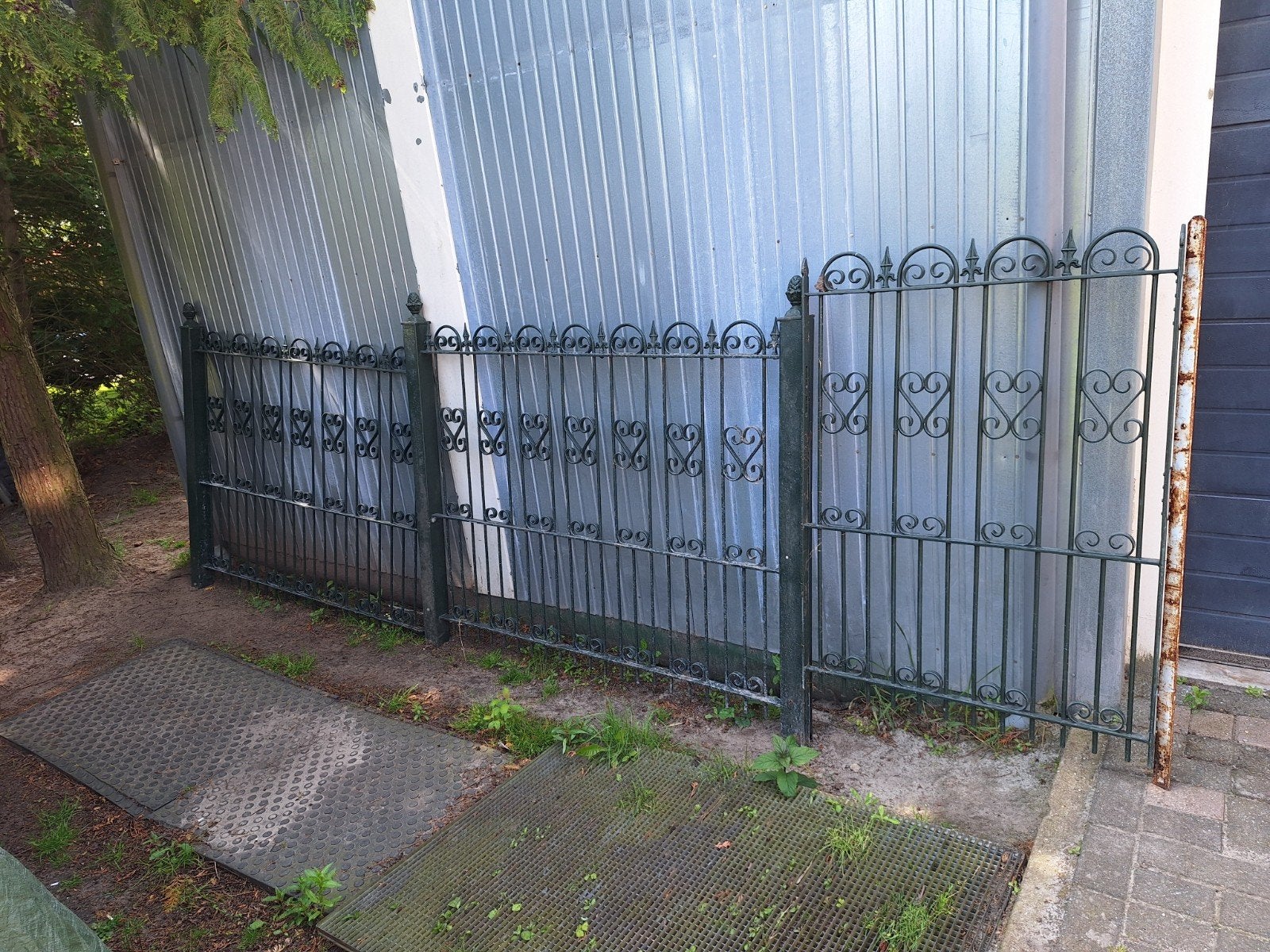 Sierlijk hekwerk / sierhekwerk/ poorten /tuinpoort, Ophalen, IJzer, Sierhekwerk