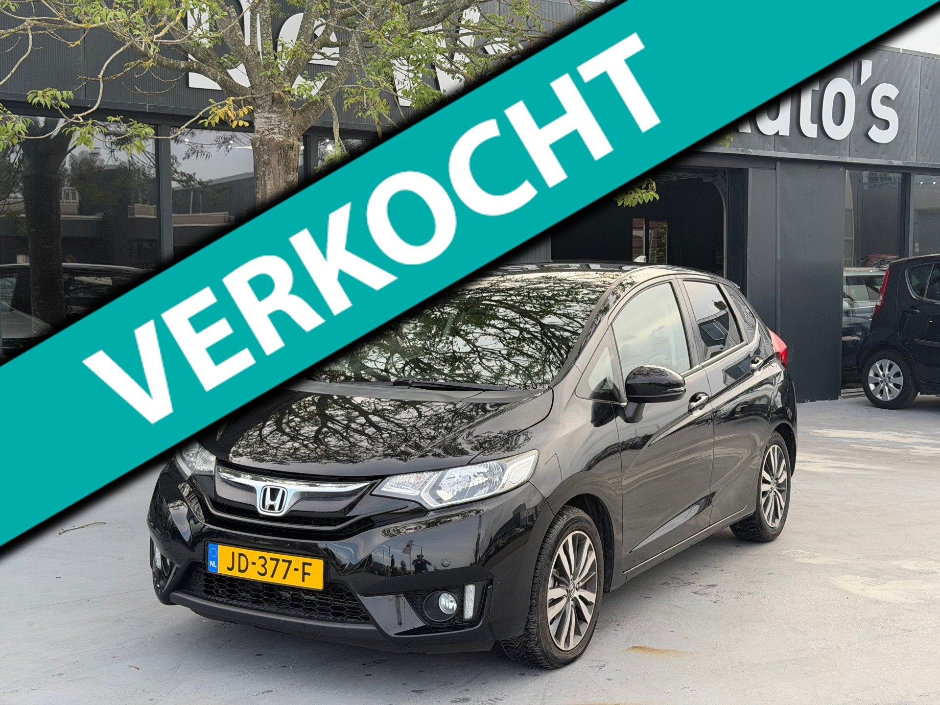 Honda Jazz 1.3 i-VTEC Elegance/Automaat/airco/cruise/camera/, Auto's, Dealer onderhouden, 450 kg, Gebruikt, Euro 6