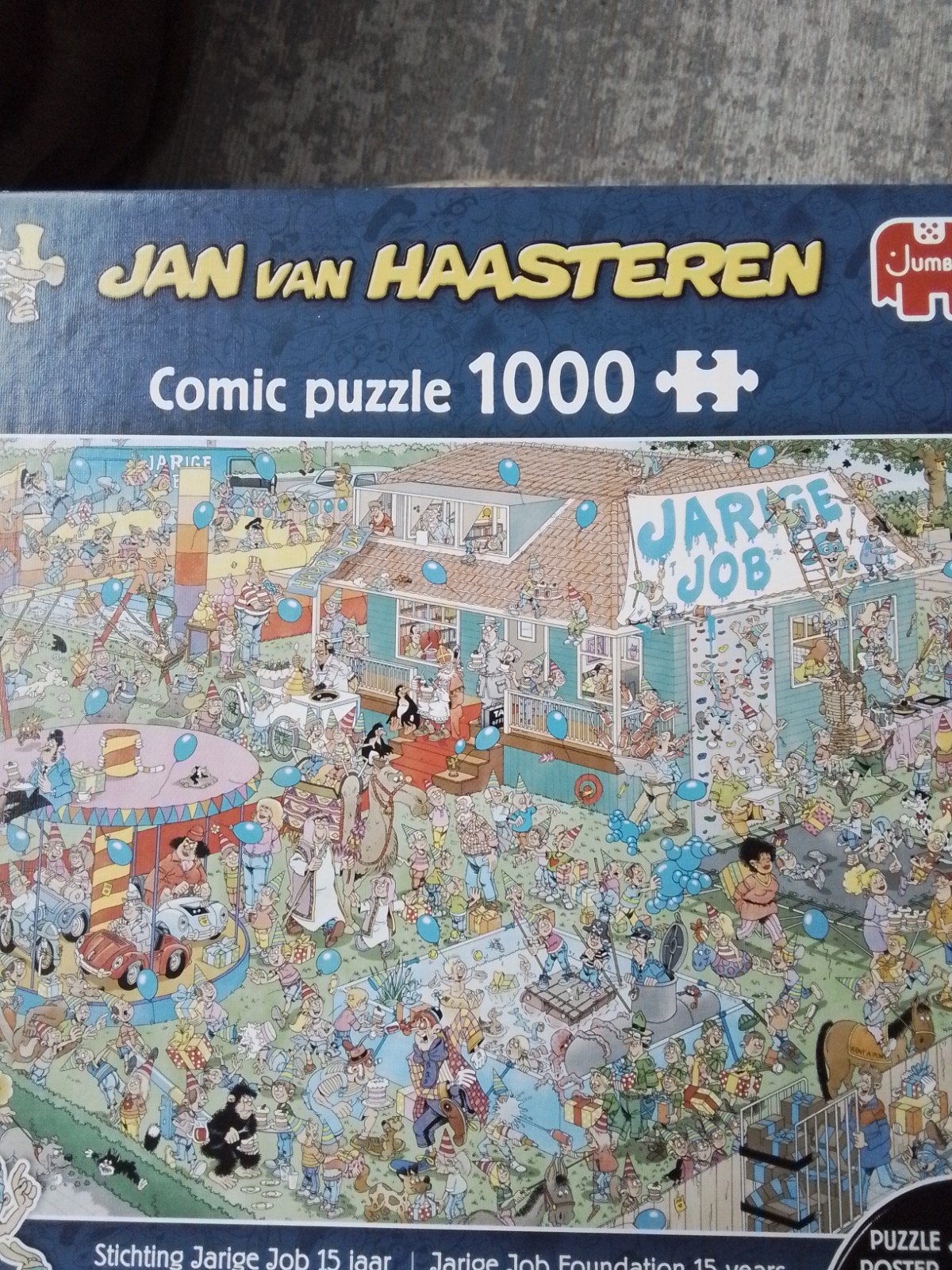 Jan van haasteren puzzel, Ophalen, 500 t/m 1500 stukjes, Zo goed als nieuw