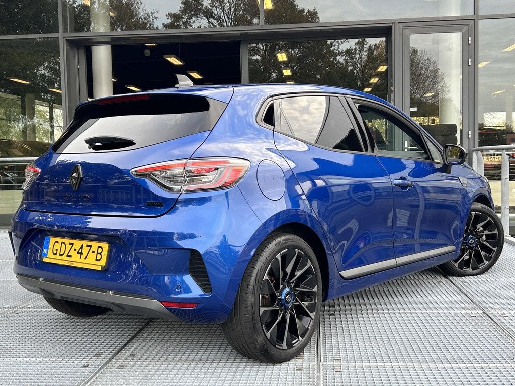 Renault Clio 1.6 E-Tech Full Hybrid 145 esprit Alpine | BOSE, Gebruikt, Euro 6, Blauw, Leder en Stof