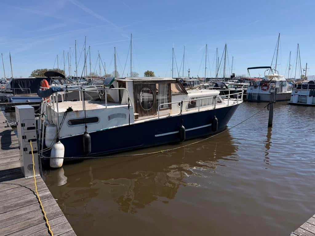 Boot te koop - 9,75 meter met ligplaats zaandam, Watersport en Boten, Ophalen of Verzenden, Gebruikt