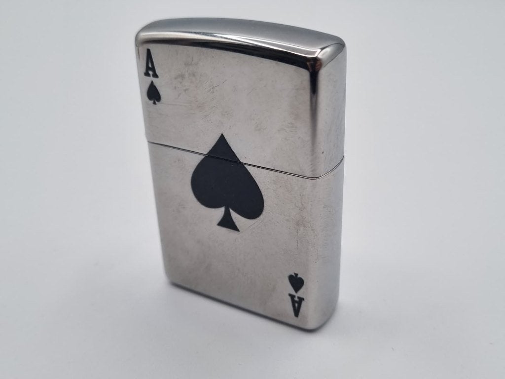 Zippo Aansteker Lucky Ace 2021, Verzamelen, Verzenden, Zo goed als nieuw, Aansteker
