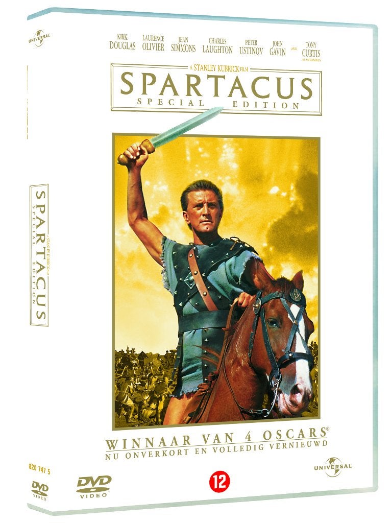Spartacus - 2 disc special edition - Kirk Douglas e.a. 1960, Verzenden, Speciale editie, Zo goed als nieuw, 1940 tot 1960