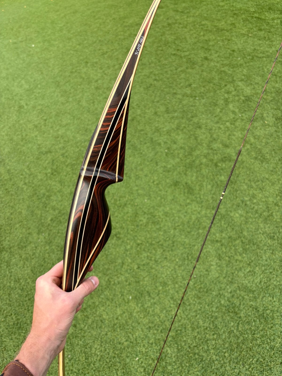 Bodnik Dakota Longbow 35 lbs, Ophalen of Verzenden, Zo goed als nieuw, Longbow