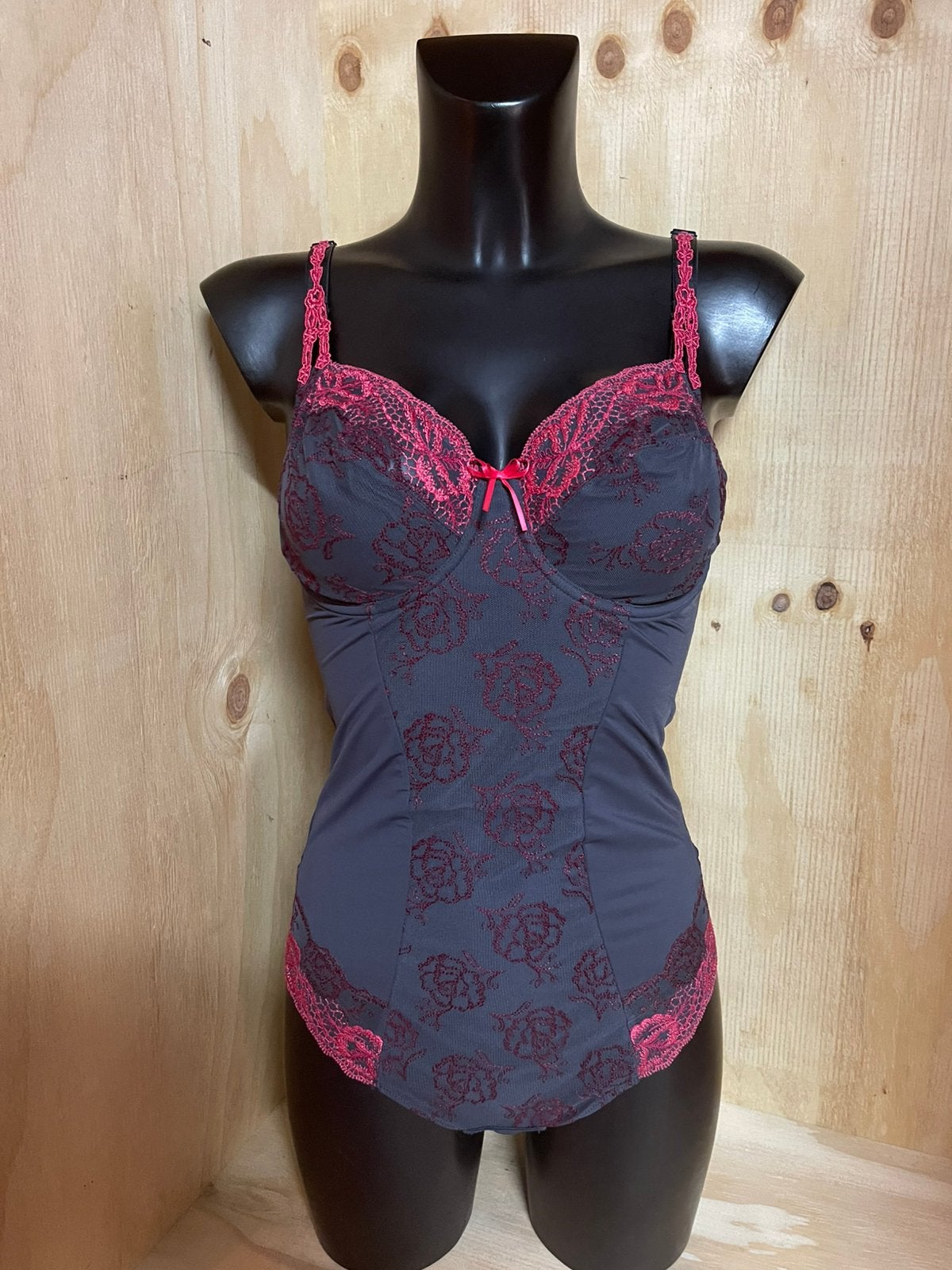Prima donna body maat 80c model delight, Verzenden, Grijs, Body of Korset