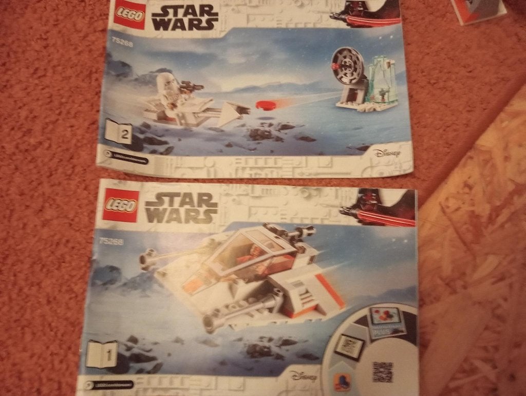 Lego Star Wars 75268 Snowspeeder Microfighter, Star Wars, Lego, Inclusief instructies, Ophalen of Verzenden