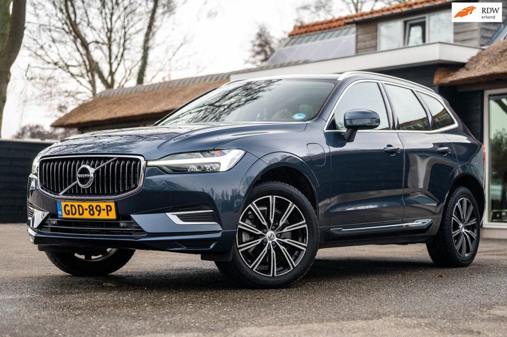 Volvo XC60 2.0 Recharge T8 AWD Inscription SOH 100% I Panora, Auto's, Volvo, Automaat, 1969 cc, Blauw, Bedrijf
