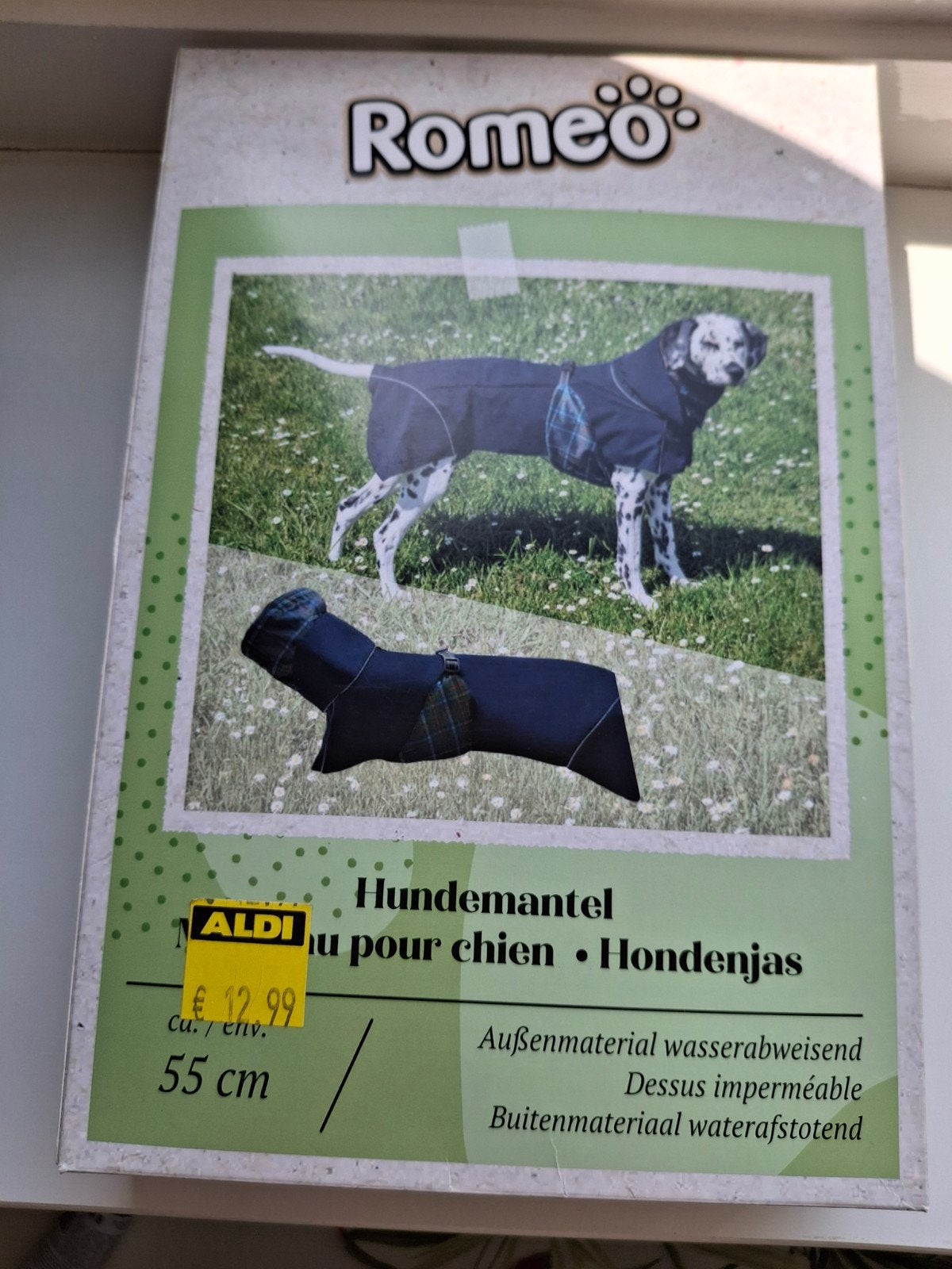 Hondenjas regenjas, Dieren en Toebehoren, Ophalen of Verzenden, Nieuw, Hondenjas