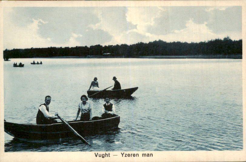 Vught - Ijzeren man, Ophalen of Verzenden, 1920 tot 1940, Gelopen, Noord-Brabant