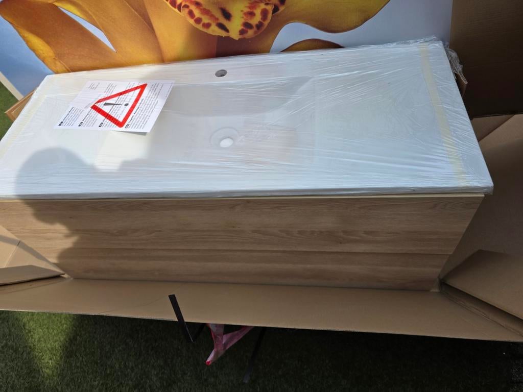 Te koop NIEUW Badkamermeubel 120, Ophalen, Doos, 100 cm of meer, 60 cm of meer