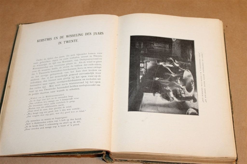 Uit het Land van Katoen en Heide — Twentse Folklore [1922], Ophalen of Verzenden, Gelezen