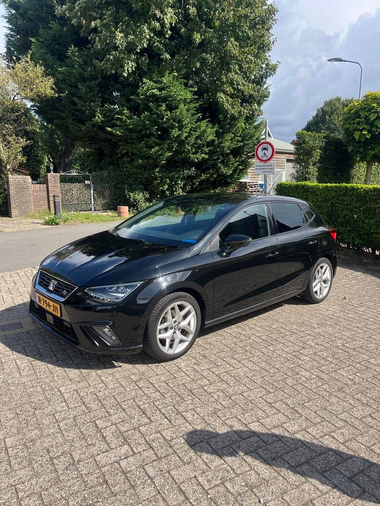 Seat Ibiza FR 1.0 TSI 115pk Dsg-7 2020 Zwart, Auto's, 580 kg, 1072 kg, 115 pk, Particulier
