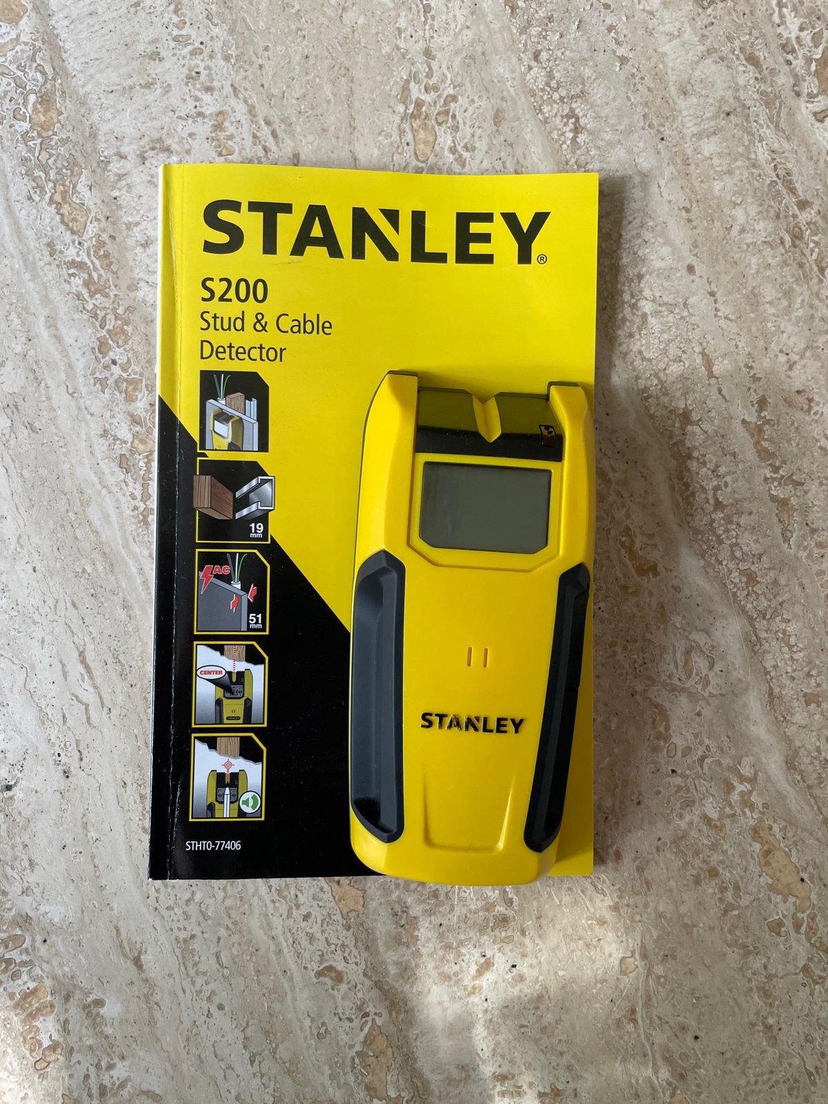 Stanley S200 Stud & Cable Detector - Nieuw, Doe-het-zelf en Verbouw, Ophalen of Verzenden, Nieuw, Overige meters