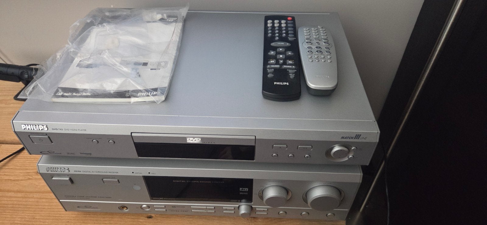 Philips Home Cinema Set met DVD-speler en Receiver, Ophalen, Philips, Minder dan 40 watt, Dvd-speler