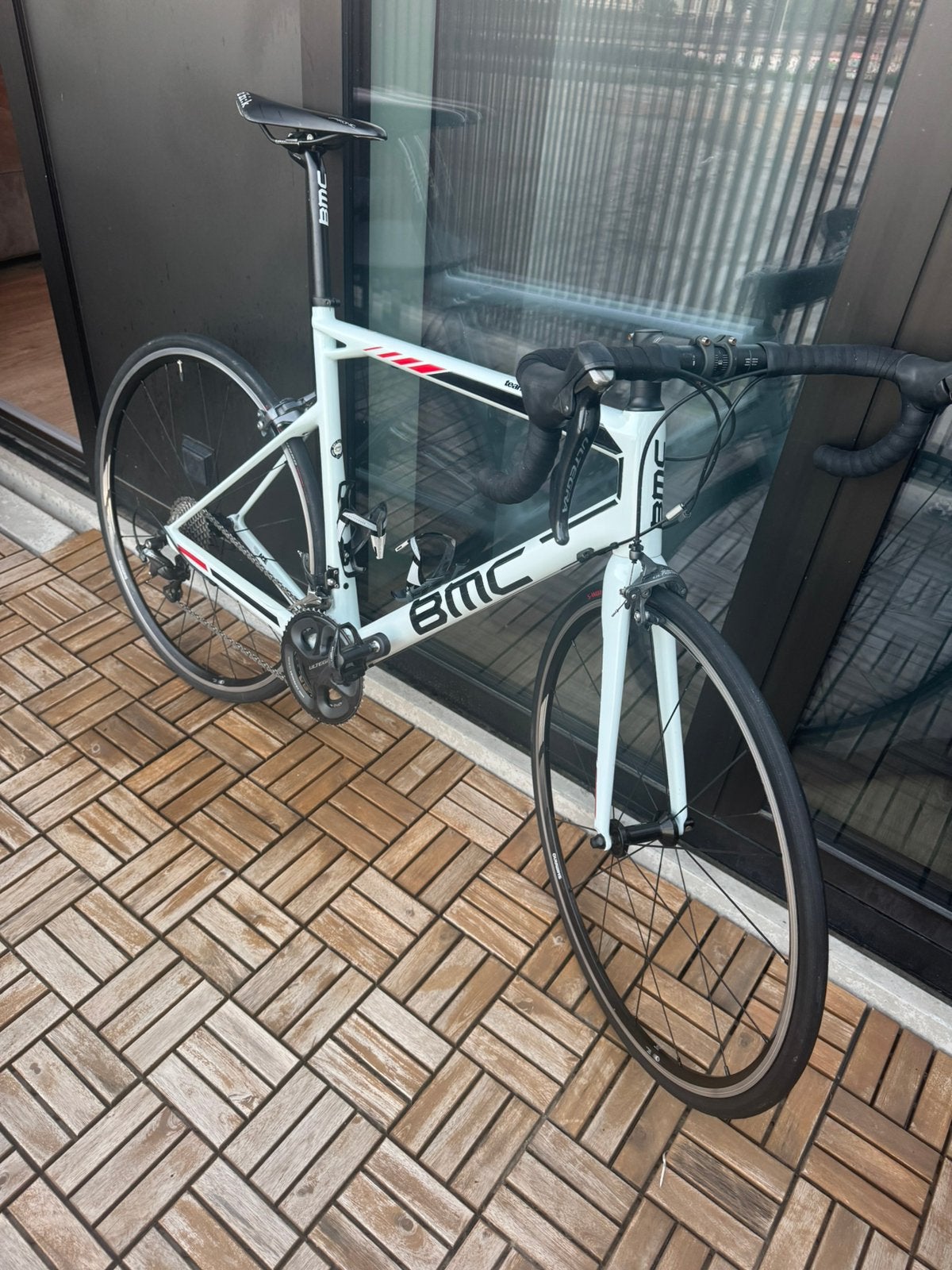 BMC Teammachine SLR02 TWO 57 L, Fietsen en Brommers, 28 inch, Gebruikt, Carbon, 57 tot 61 cm