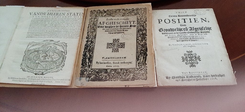18 verschillende Knuttel Pamfletten ( Placcaeten), Ophalen of Verzenden, Gelezen, Christendom | Protestants