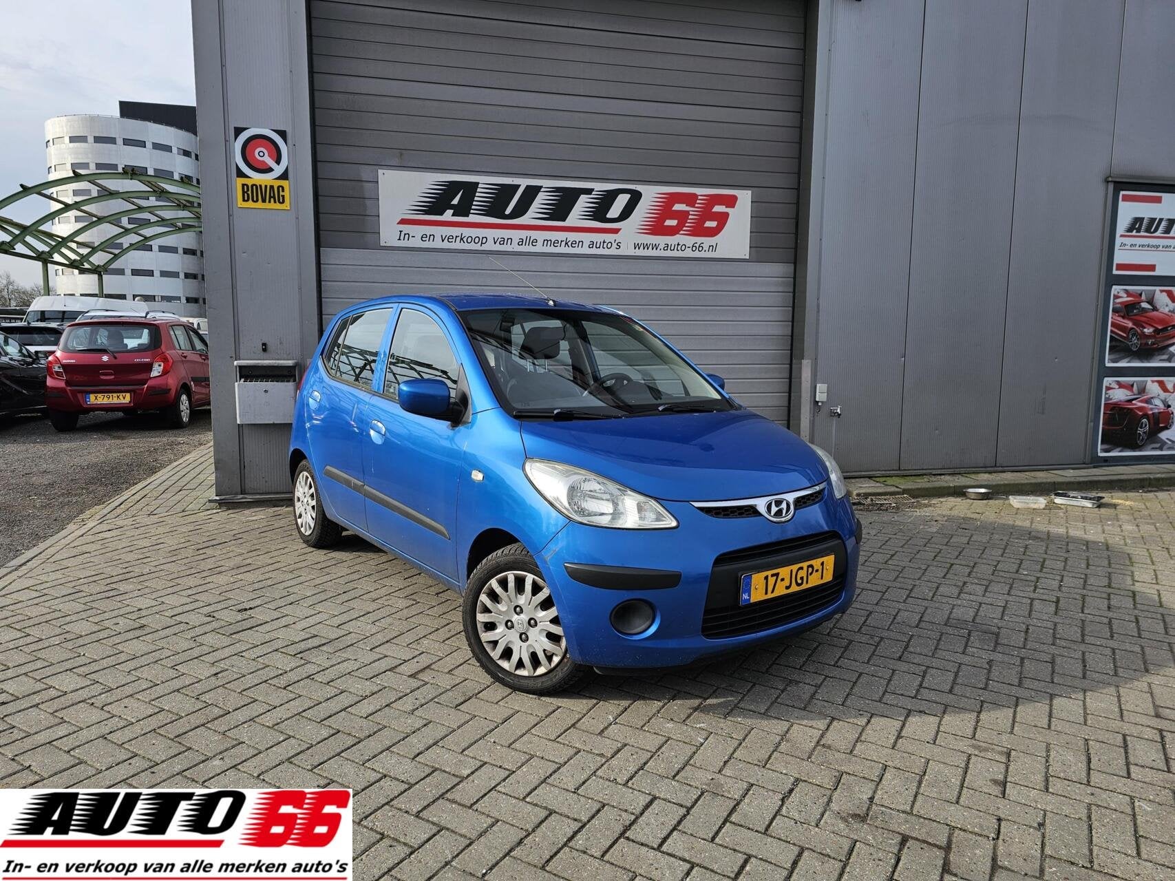 Hyundai i10 1.1 Dynamic Cool 5 drs AIRCO, Auto's, Voorwielaandrijving, Stof, Gebruikt, 4 cilinders