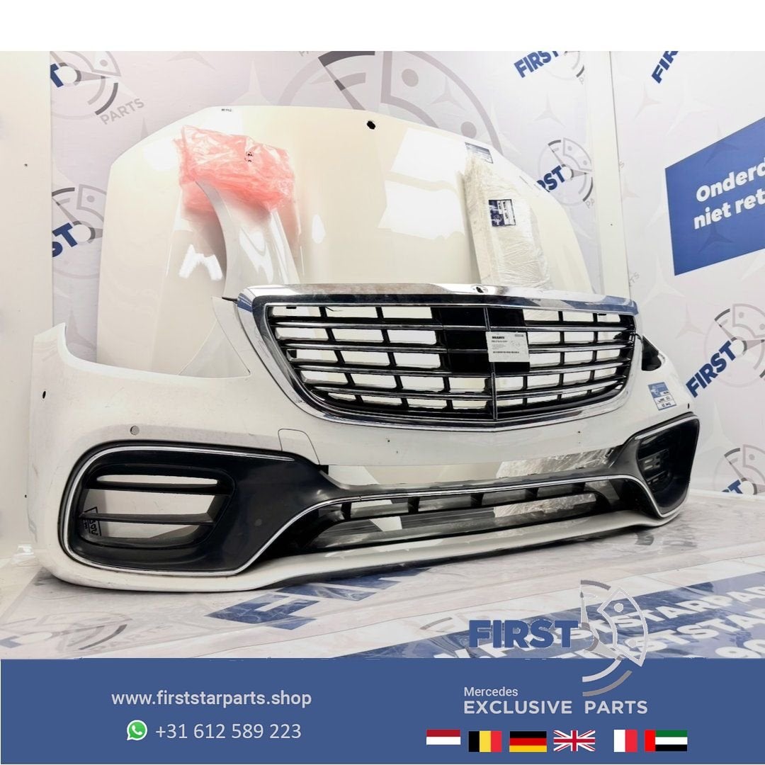 W222 FACELIFT S63 AMG VOORKOP ORIGINEEL Mercedes S Klasse W, Gebruikt, -, Voor, Ophalen of Verzenden
