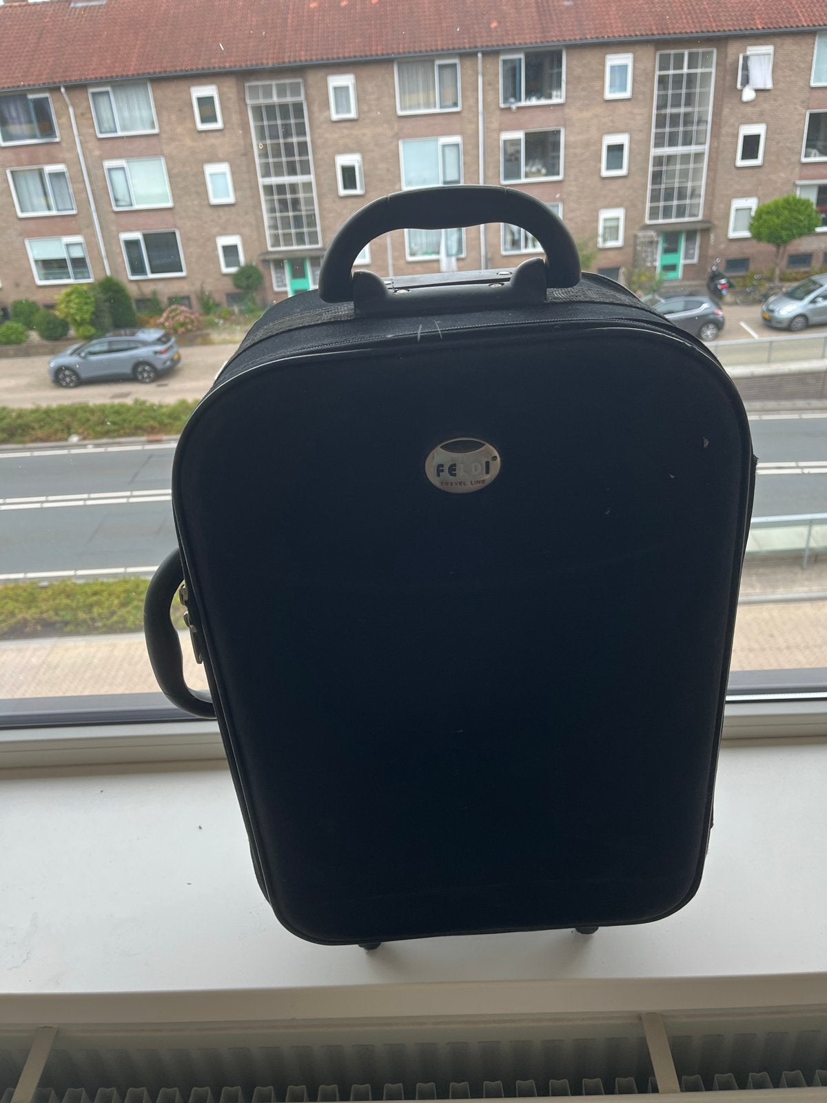 Reis koffertje voor eenmalig gebruik, Ophalen, Gebruikt, Minder dan 50 cm, Zacht kunststof
