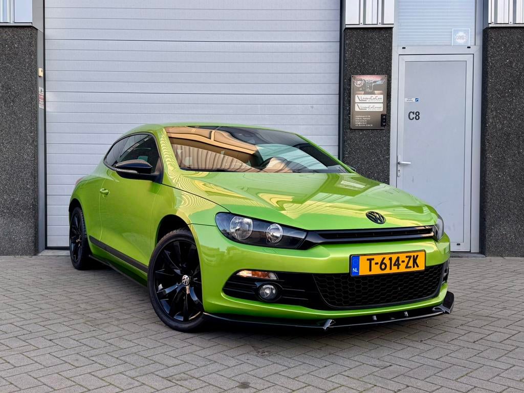Volkswagen Scirocco 1.4 TSI Higline plus, Dynaudio, Voorwielaandrijving, Euro 5, Stof, Zwart