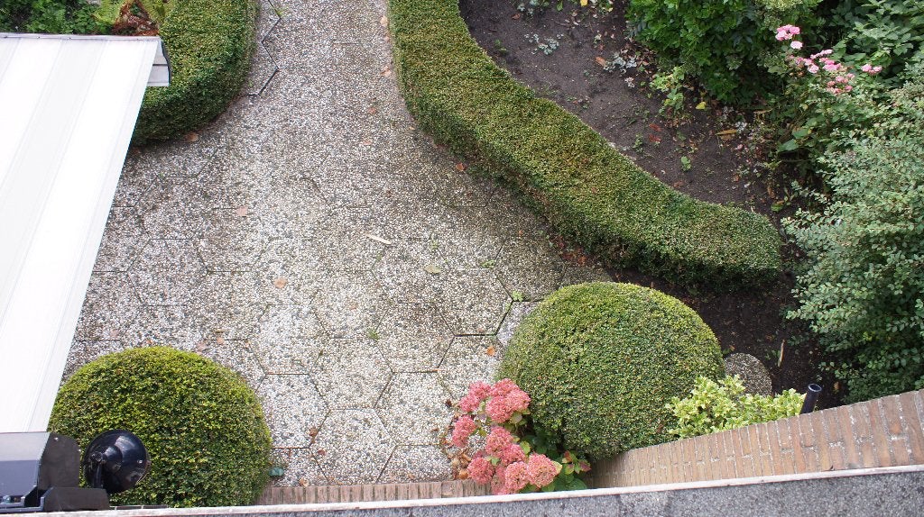 Hexagon tuintegels, Ophalen, Gebruikt, Beton, Terrastegels