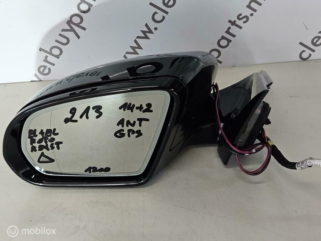 Buitenspiegel origineel  E-klasse W213 ('16-'22) A2138108501, Auto-onderdelen, Spiegels, Gebruikt, Mercedes-Benz, Ophalen of Verzenden