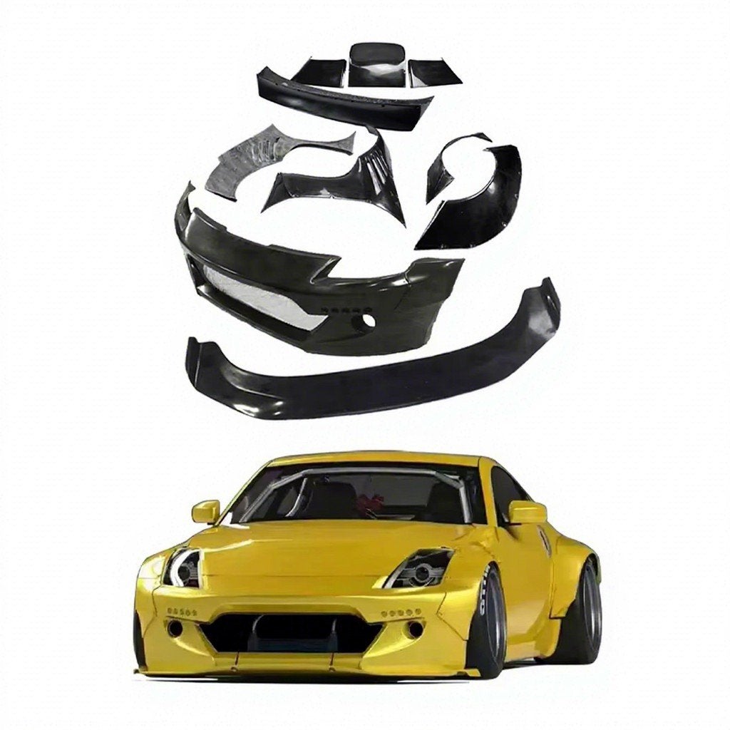 Nissan 350Z Rocket Bunny Widebodykit - Complete Set, Ophalen