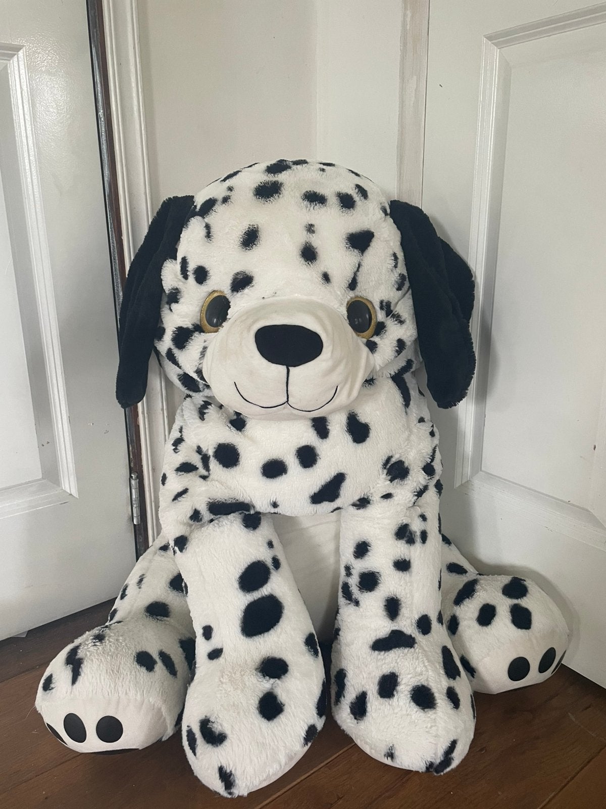 Zachte Dalmatiër XXL, Zo goed als nieuw, Middelgroot (20 tot 80 cm), Wasbaar, Wit