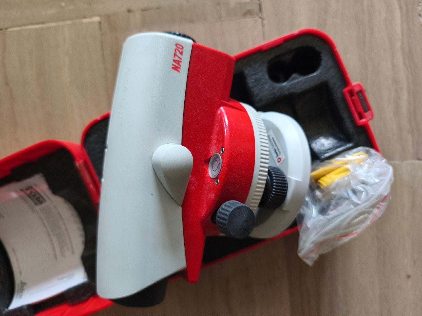 Leica NA720 Automatische Waterpas - Robuust en Nauwkeurig, Doe-het-zelf en Verbouw, Meetapparatuur, Ophalen of Verzenden