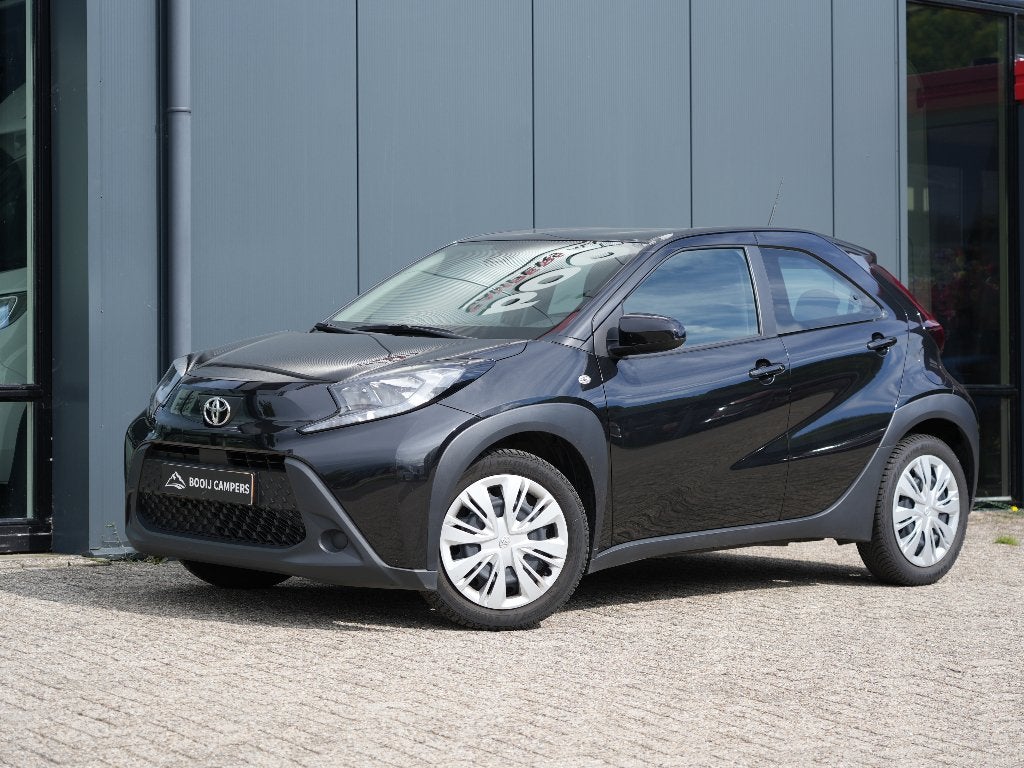 Toyota Aygo | Adaptive Cruise | Camera | Apple Carplay, Stof, 920 kg, Zwart, Origineel Nederlands