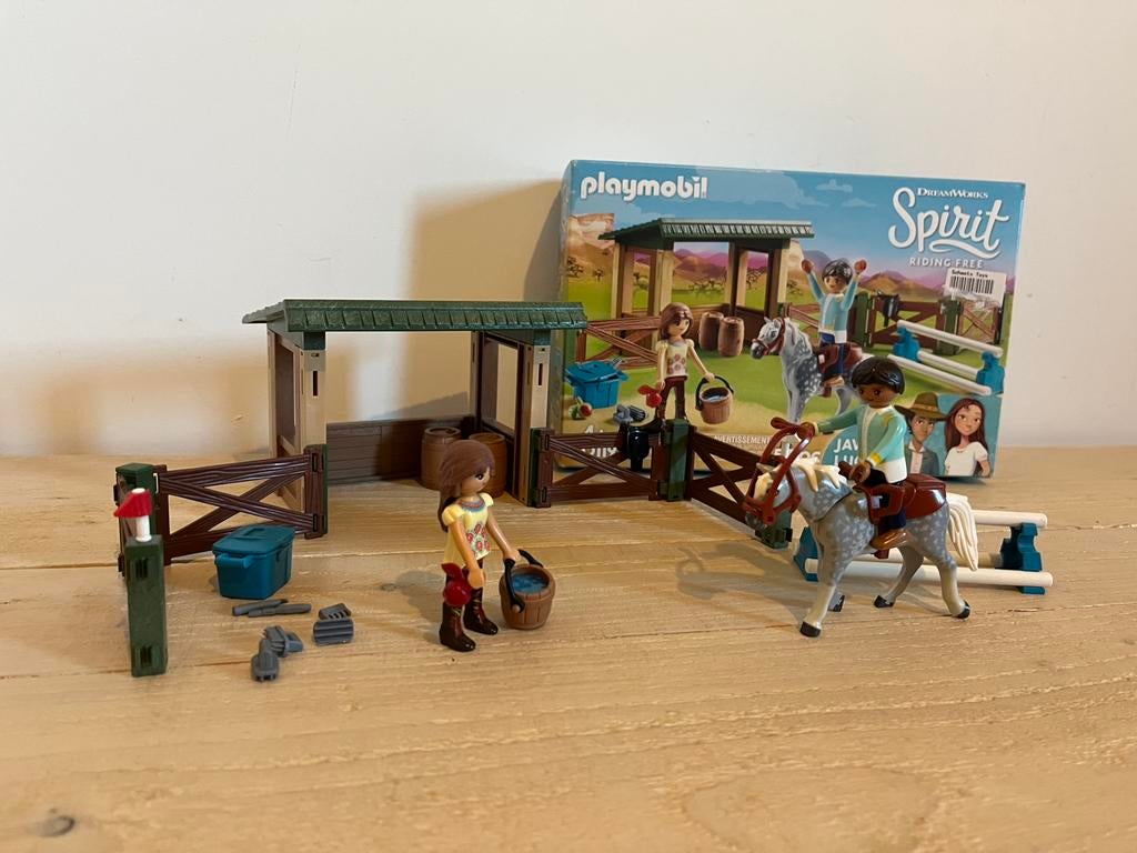 PLAYMOBIL Arena met Lucky en Javier - 70119, Ophalen, Zo goed als nieuw, Complete set