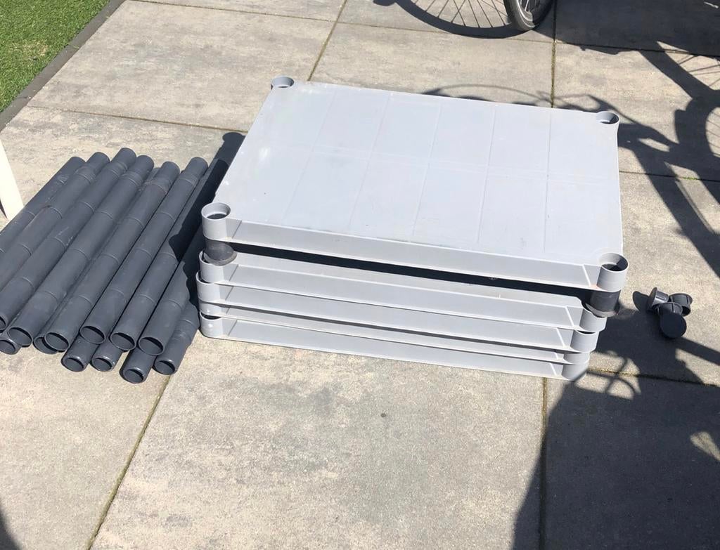 Mooie schuurkast / opbergrek voor garage of schuur, Ophalen, Gebruikt