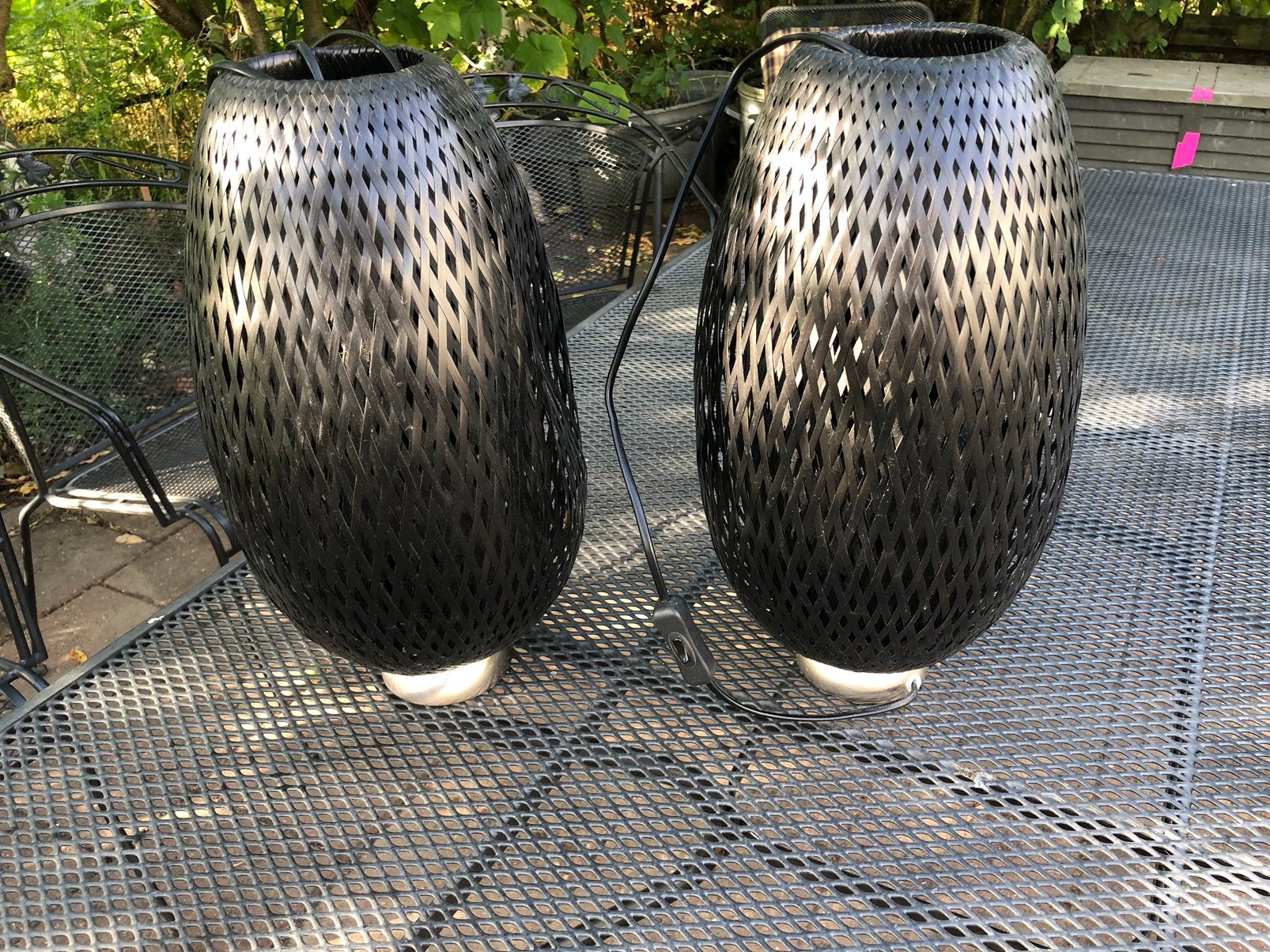 2 lampen ikea boja, Ophalen of Verzenden, Zo goed als nieuw, IKEA, Handgemaakt