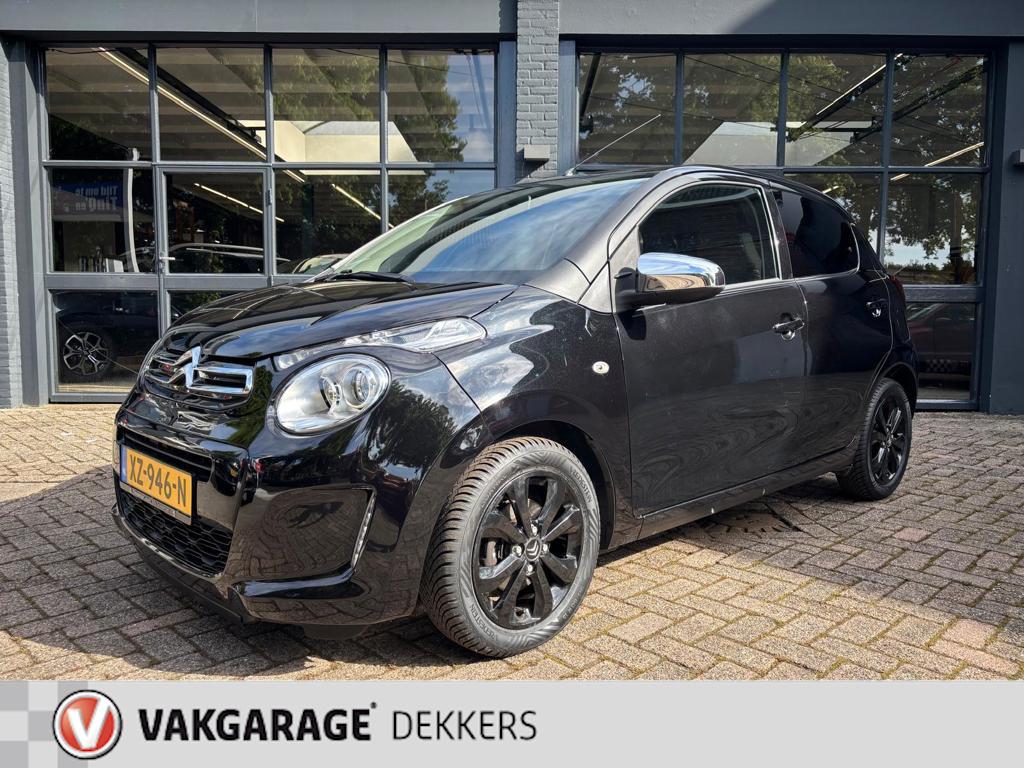 Citroen C1 1.0 VTi Shine Clima, apple carplay/android/ camer, Auto's, Voorwielaandrijving, Gebruikt, Euro 6, Automatische klimaatregeling