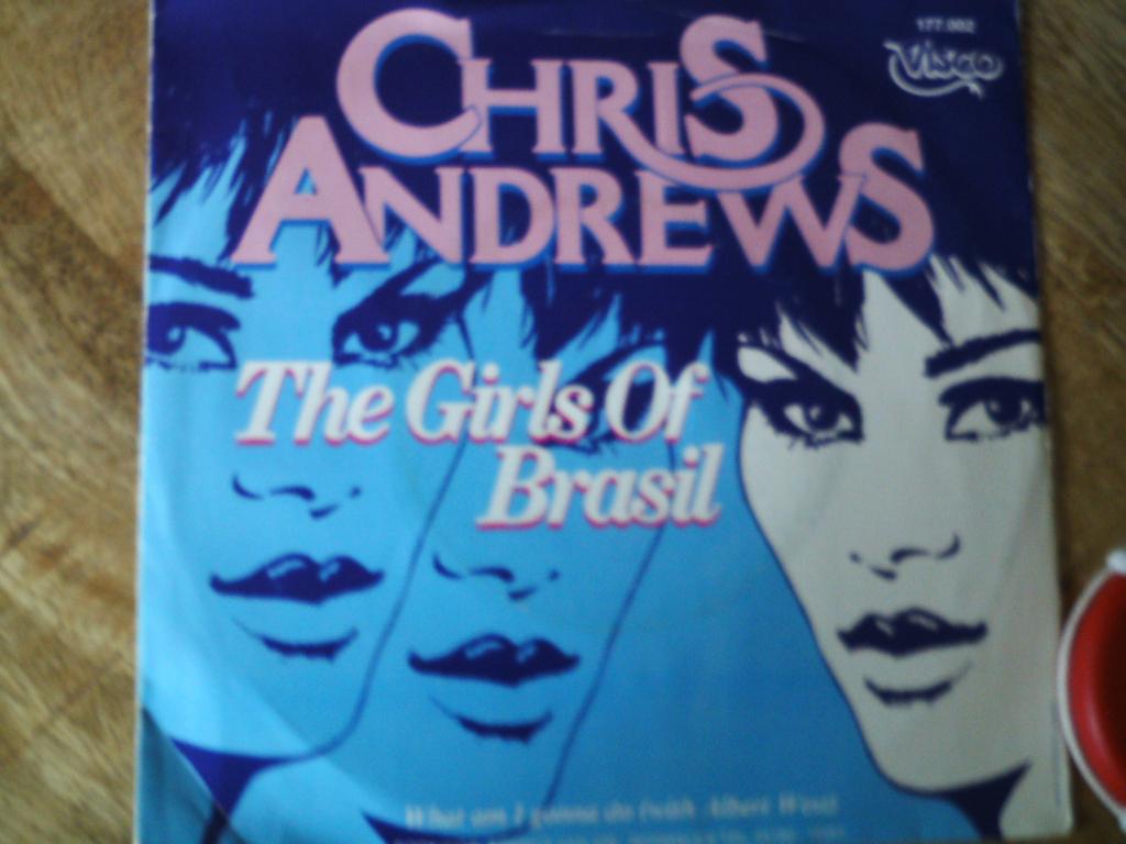 chris andrews - the girls of brasil 14mei, 7 inch, Ophalen of Verzenden, Pop, Single