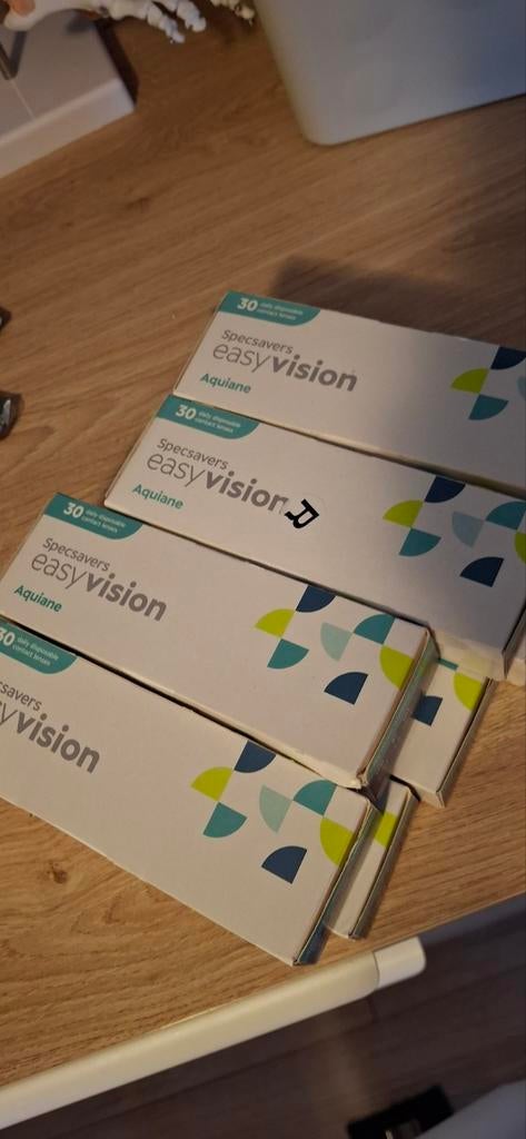 6x Specsavers Easyvision Aquiane daglenzen -2.00 (30 stuks), Ophalen of Verzenden, Nieuw, Ogen, Overige typen