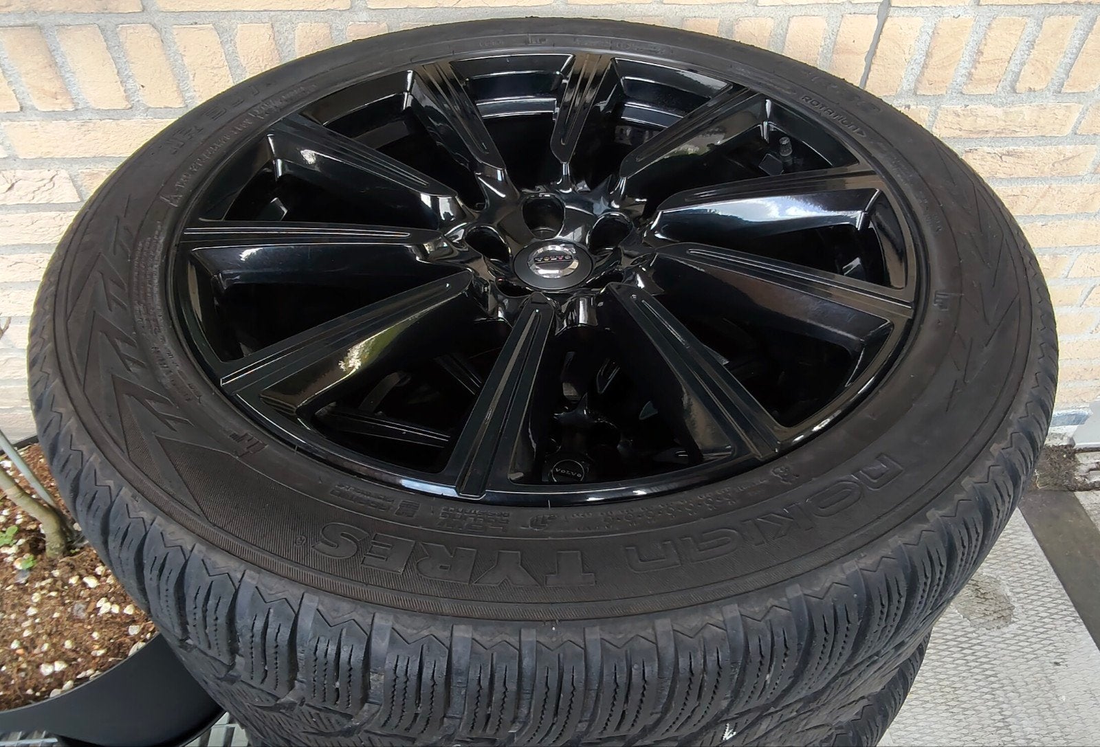 Volvo XC90 20 inch velgen met Nokian WR SUV 4 winterbanden, Gebruikt, 275 mm, Banden en Velgen, Terreinwagen