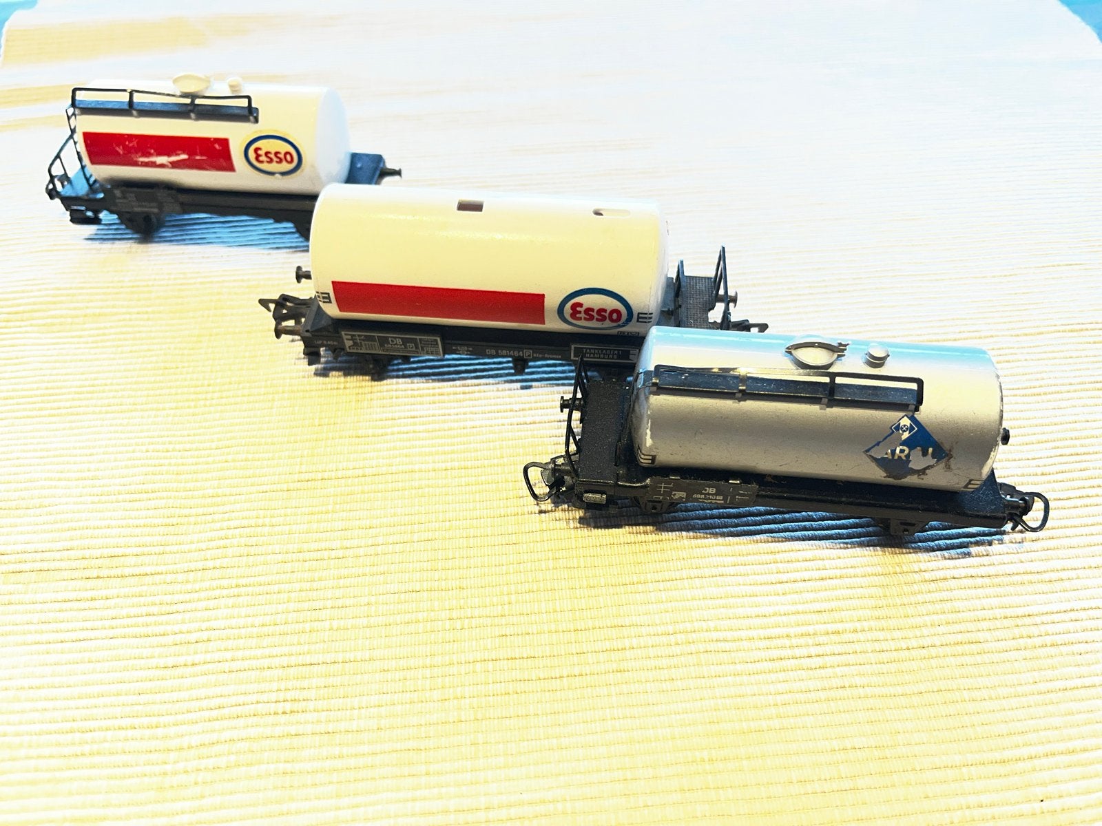3 Märklin tankwagons, Ophalen of Verzenden, Gebruikt, Wagon, Märklin