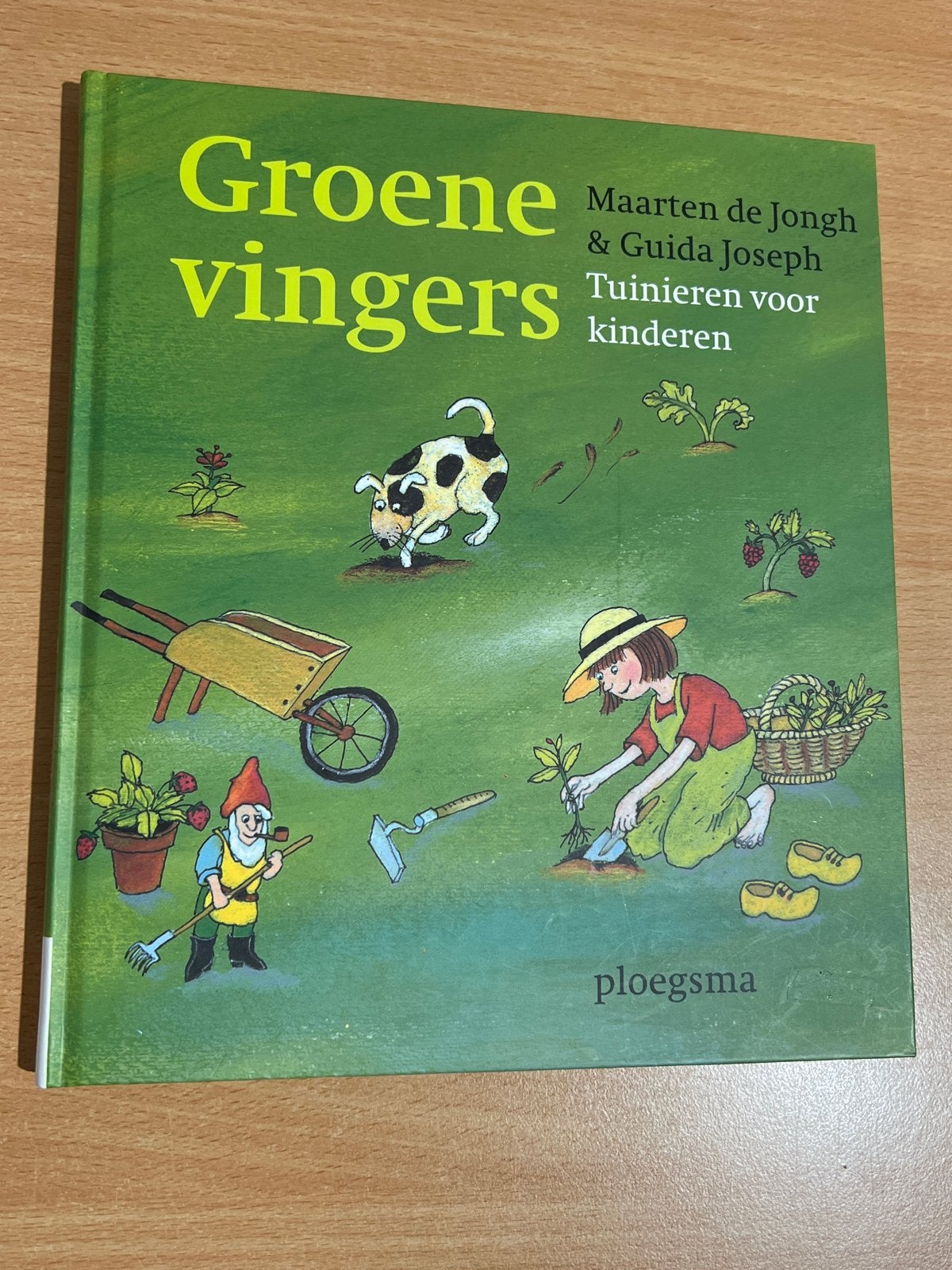 Groene Vingers: Tuinieren voor Kinderen - Maarten de Jongh, Boeken, Ophalen of Verzenden, Zo goed als nieuw, Non-fictie