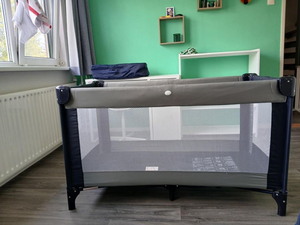 Inklapbare campingbedje, Kinderen en Baby's, Babywiegjes en Ledikanten, Ophalen, Gebruikt, Reisbedje