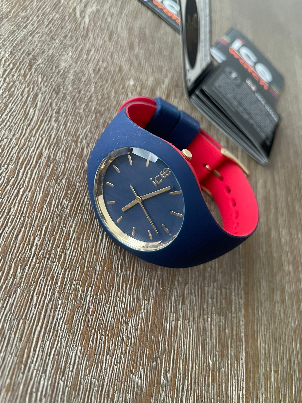 Ice Watch dames horloge, Ophalen, Zo goed als nieuw, Goud, Overige merken