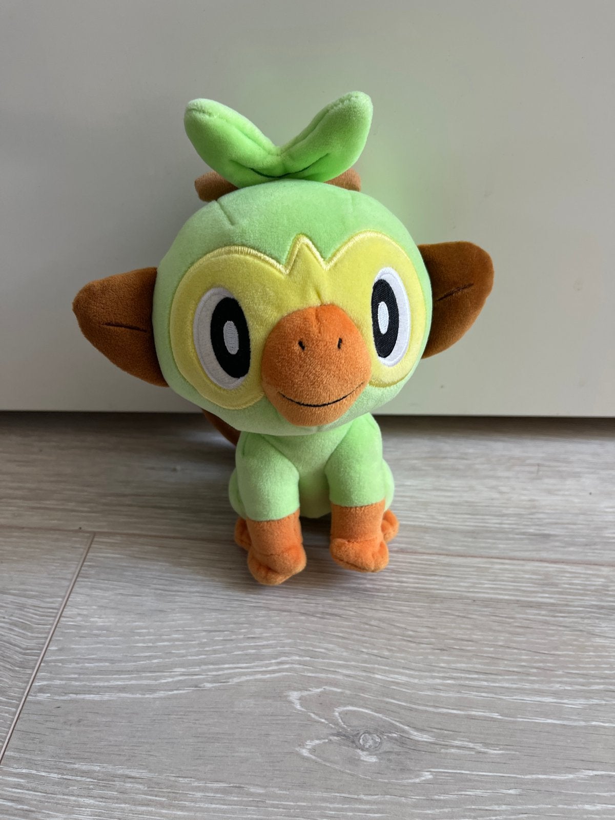 Pokémon Grookey knuffel - Groen - Afgeknipt etiket, Overige merken, Overige typen, Ophalen of Verzenden, Pokémon