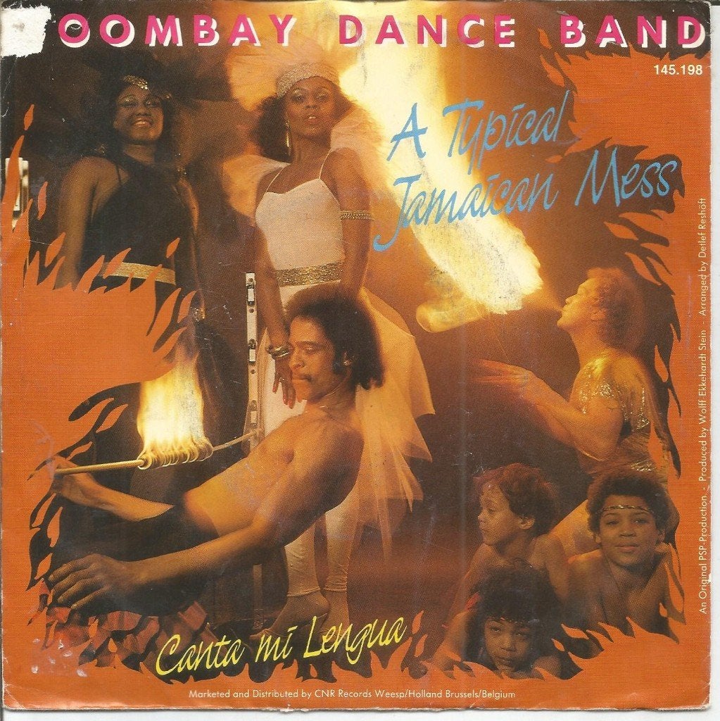 Goombay Dance Band – A Typical Jamaican Mes (1985), Gebruikt, Fotohoes, 7 inch, Ophalen of Verzenden