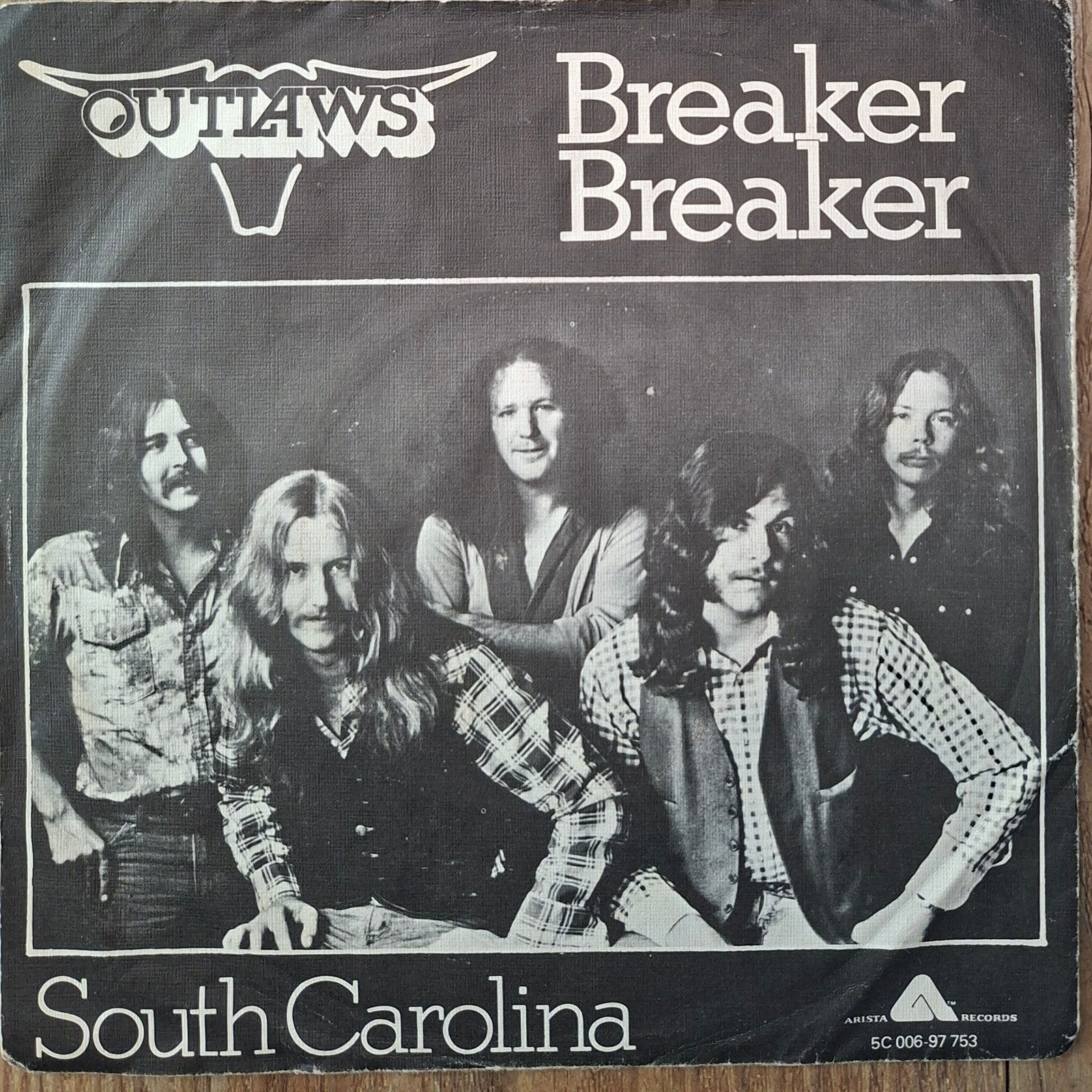 Outlaws - Breaker Breaker / South Carolina (7 inch single), Ophalen of Verzenden