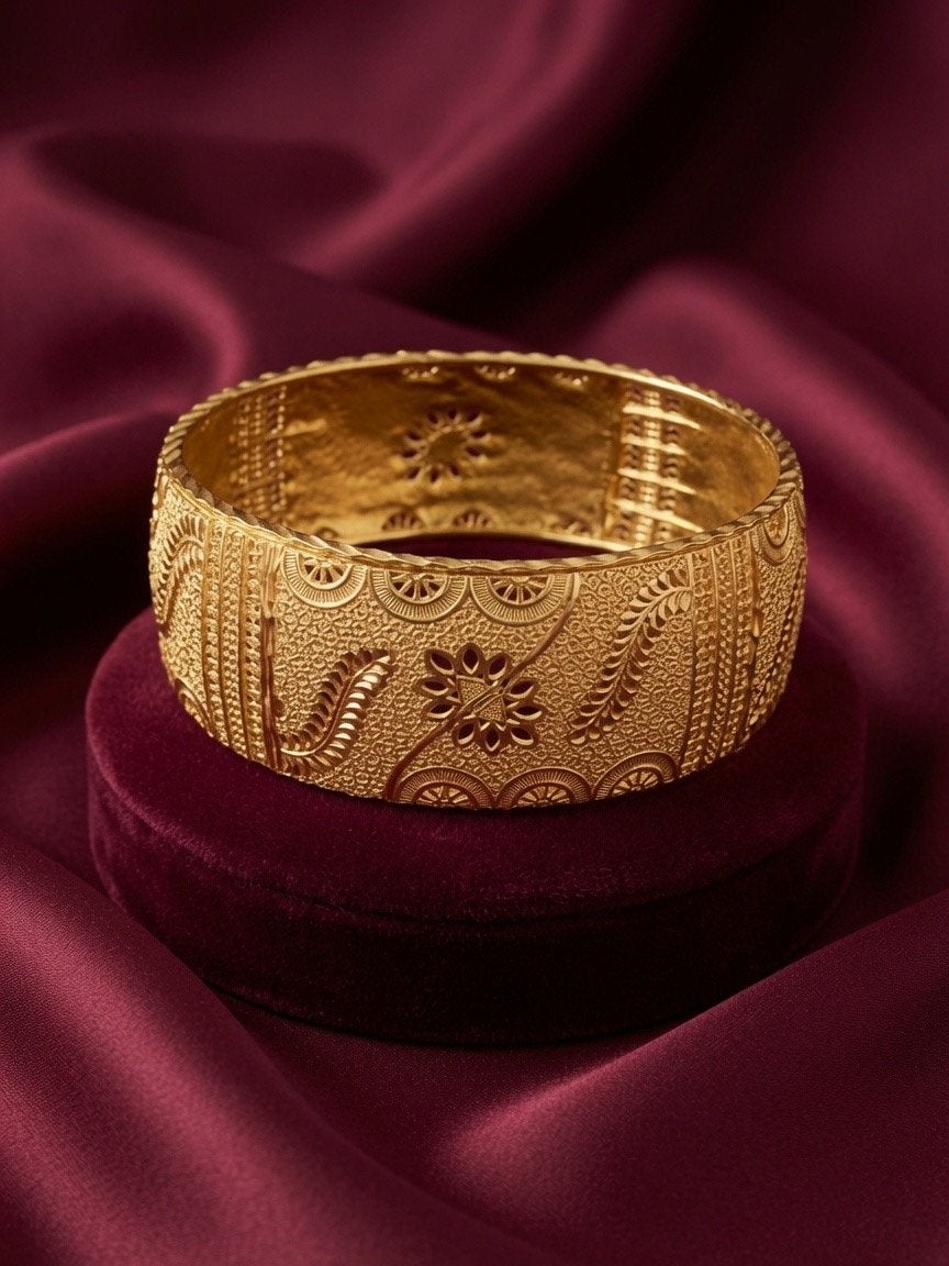 24K Vergulde Traditionele Armband - Nieuw, Sieraden, Tassen en Uiterlijk, Armbanden, Ophalen of Verzenden, Nieuw, Goud, Overige materialen